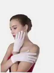 Белый перчатки тонкие, черные, бежевые, фиолетовые, красные, синие