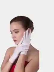 Белый перчатки тонкие, черные, бежевые, фиолетовые, красные, синие