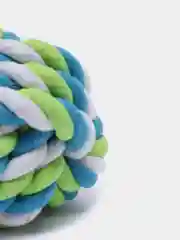 Прочный плетеный мяч для собак, текстильная игрушка для чистки зубов