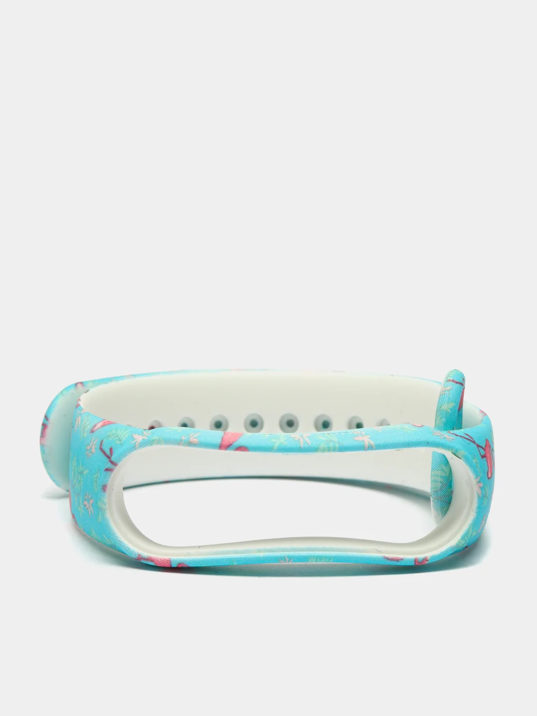 Бирюзовый ремешки для Xiaomi Mi Band 5 с рисунком
