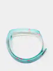 Бирюзовый ремешки для Xiaomi Mi Band 5 с рисунком