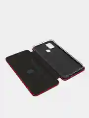 Красный чехол-книжка Samsung Galaxy A21s (Самсунг Галакси А21с)