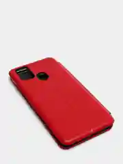 Красный чехол-книжка Samsung Galaxy A21s (Самсунг Галакси А21с)