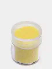 Желтый блестки для творчества, глиттер