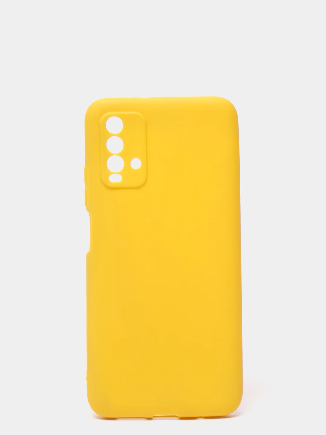 Желтый xiaomi Redmi 9T Чехол силиконовый матовый Soft Touch