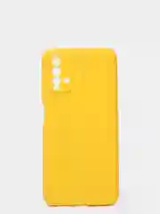Желтый xiaomi Redmi 9T Чехол силиконовый матовый Soft Touch