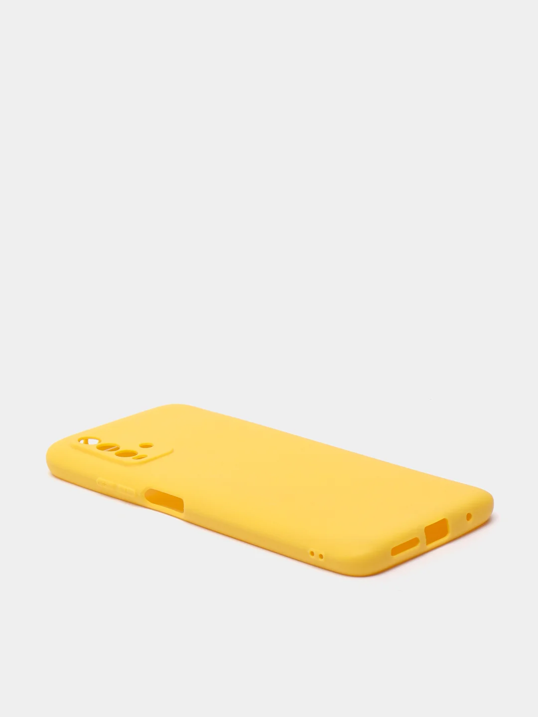 Желтый xiaomi Redmi 9T Чехол силиконовый матовый Soft Touch