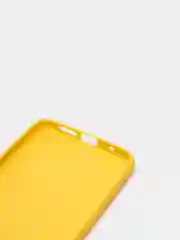 Желтый xiaomi Redmi 9T Чехол силиконовый матовый Soft Touch