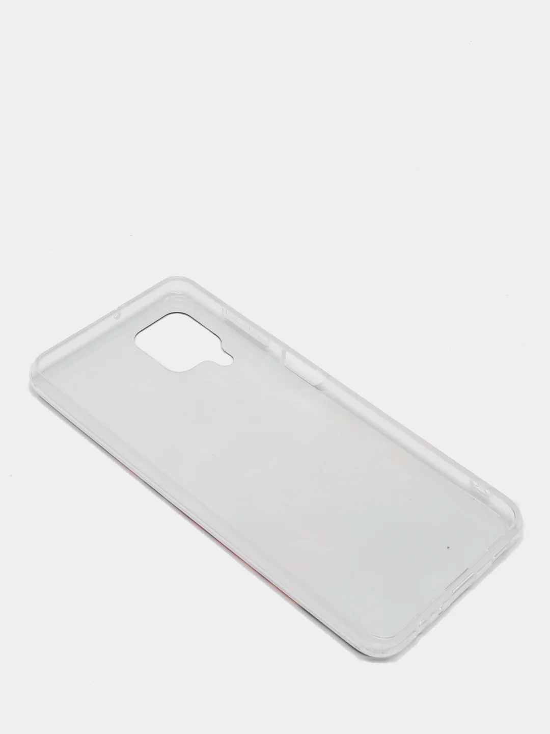 Бирюзовый чехол Samsung Galaxy M32 / A22 (Самсунг Галакси М32 / А22), силиконовый с рисунком