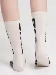 Салатовый носки