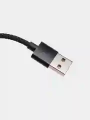 Черный магнитный кабель для зарядки Type-C, Lightning (Apple), Micro USB