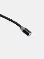 Черный магнитный кабель для зарядки Type-C, Lightning (Apple), Micro USB