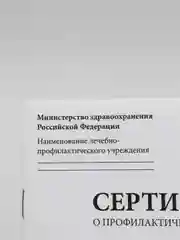 Сертификат о профилактических прививках, Форма № 156/у-93, 12 листов, А6, 95*140 мм, STAFF