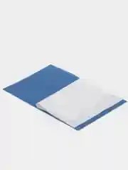 Папка 20 вкладышей BRAUBERG "Office", синяя
