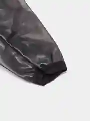 Черный дождевик для собак