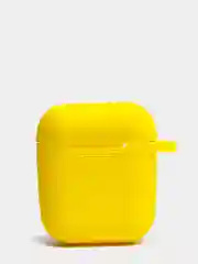 Желтый чехол для наушников Apple AirPods 1, 2, TWS i9s, i10, i12, i13, i14, i15, i100