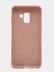 Бежевый меланж чехол Samsung Galaxy A8 2018 / Самсунг Галакси А8 2018 силиконовый цветной матовый