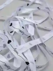 Белый декоративная лента, 3 м