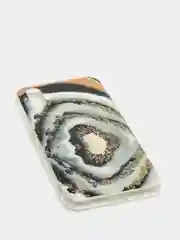 Хаки чехол Samsung Galaxy A01 / M01, Галакси А01 / М01, силиконовый, с мраморным рисунком