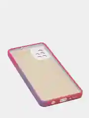 Пурпурный чехол Samsung Galaxy A51, Самсунг Галакси А51 силиконовый с мягким подкладом