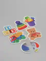 Пурпурный пазлы детские крупные Maxi "Игрушки", "Фрукты", "Ягоды". Макси пазлы