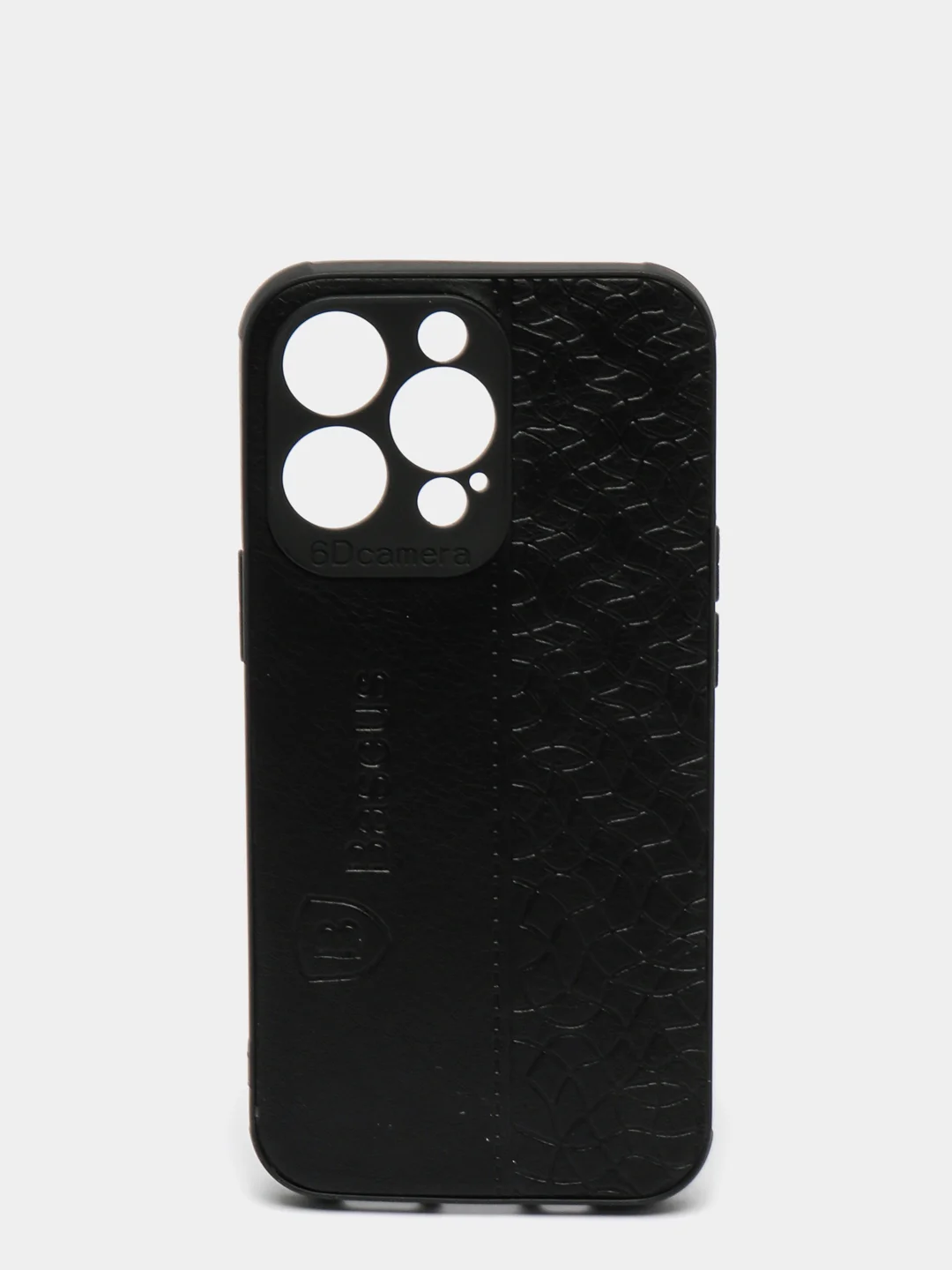 Угольный чехол iPhone 13, 13 Pro, 13 Pro Max из экокожи Baseus