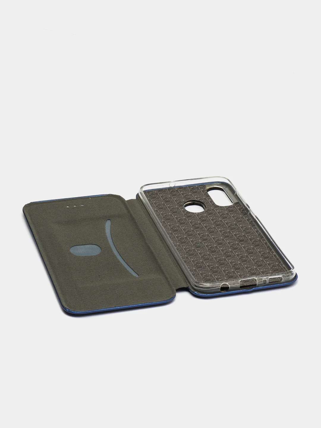 Синий чехол-книжка для Samsung Galaxy A20, A30 (Самсунг Галакси А20, А30)