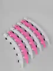 Обруч массажный LMAR PLAST 7 частей Бело-розовый