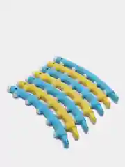 Обруч массажный LMAR PLAST 7 частей Сине-желтый