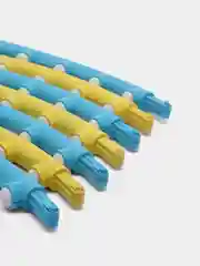 Обруч массажный LMAR PLAST 7 частей Сине-желтый