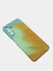 Горчичный чехол Samsung Galaxy A13 5G / A04S, Галакси А13 5G / А04С силиконовый с мягким подкладом