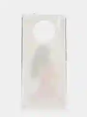 Кремовый чехол Huawei Honor 50 Lite, Хуавей Хонор 50 Лайт, силиконовый, с рисунком