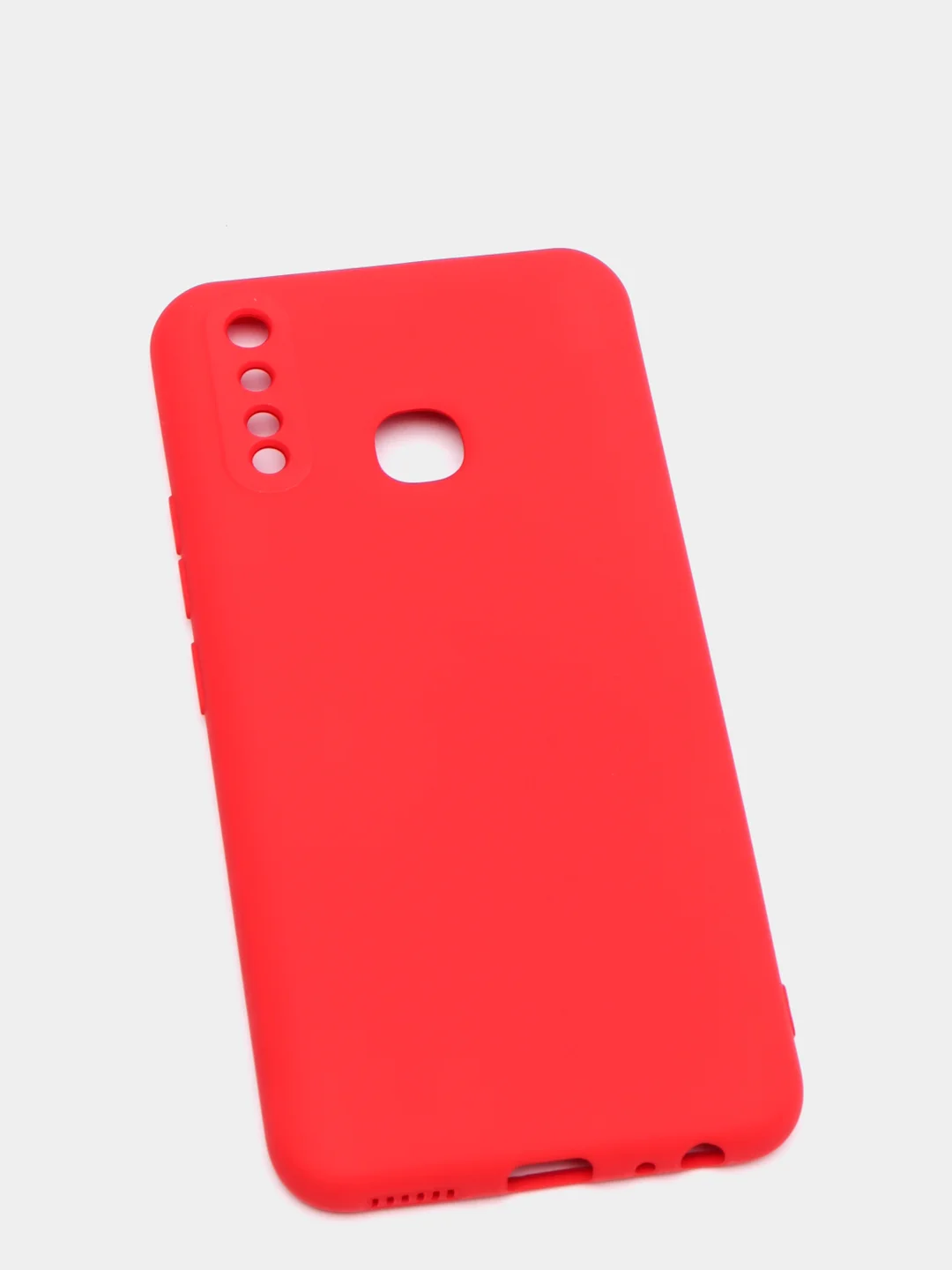Красный чехол Vivo Y19 /  Y5S / U3 силиконовый