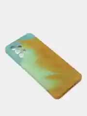 Горчичный чехол Samsung Galaxy A33 (Самсунг Галакси А33) силиконовый с мягким подкладом