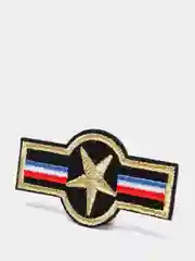 Желтый термонаклейки на одежду армейские значки