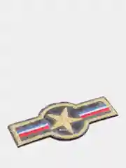 Желтый термонаклейки на одежду армейские значки