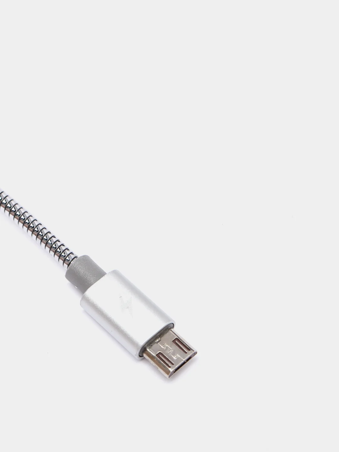 Серебряный кабель зарядки особопрочный Remax Silver Serpent RC-080