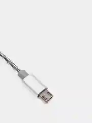 Серебряный кабель зарядки особопрочный Remax Silver Serpent RC-080