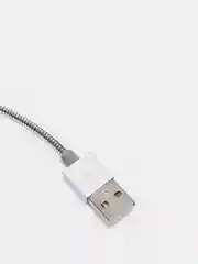 Серебряный кабель зарядки особопрочный Remax Silver Serpent RC-080