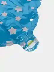 Голубой шарики воздушные "Цифры"