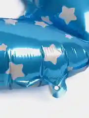 Голубой шарики воздушные "Цифры"