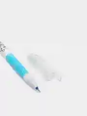 Голубой ручка гелевая и стержни "Пиши-стирай"