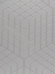 Трафарет пластиковый Luxart Template Иллюзия 8, 50 х 50 см, 1,5-2 мм