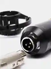 Черный микрофон конденсаторный BM800 с кабелем, пауком, пенкой в комплекте