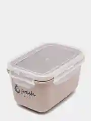 Бежевый контейнер для еды / емкость для хранения продуктов ФРЕШ IDEA