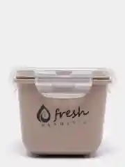 Бежевый контейнер для еды / емкость для хранения продуктов ФРЕШ IDEA