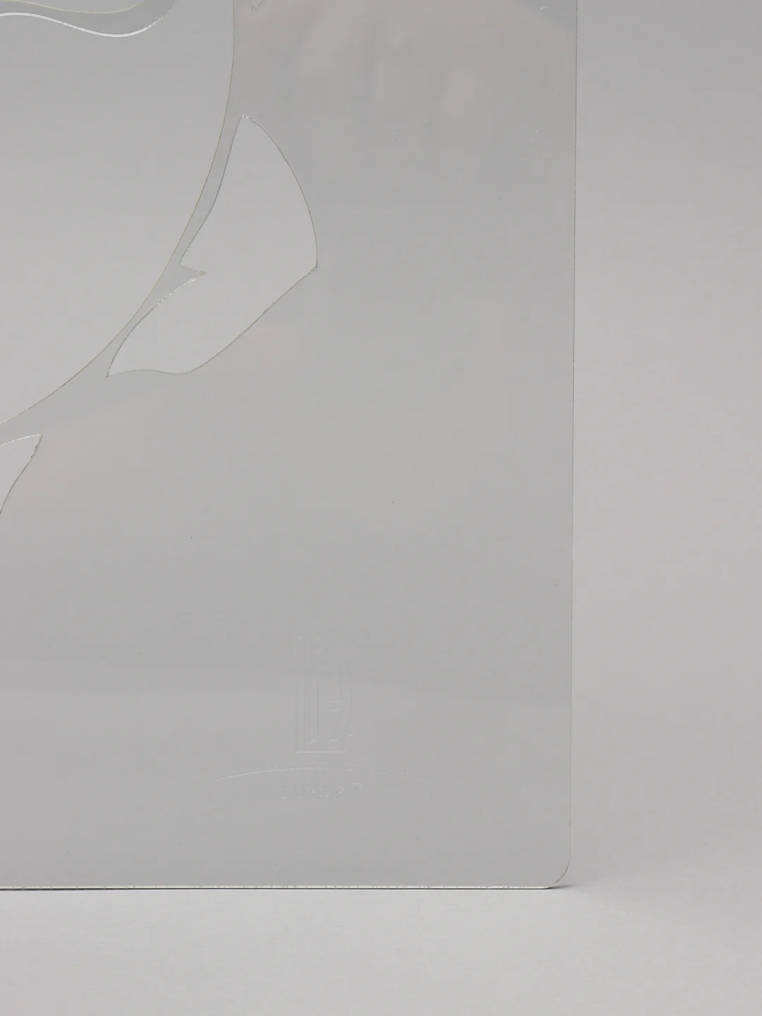 Трафарет пластиковый Luxart Template "Пион букет",  50х50 см, толщина 1,5-2 мм