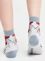 Серый детские носки с рисунками Conte-kids