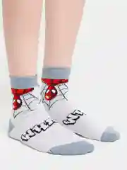 Серый детские носки с рисунками Conte-kids