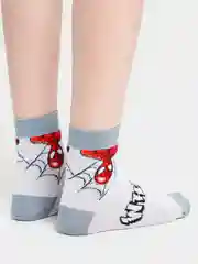 Серый детские носки с рисунками Conte-kids